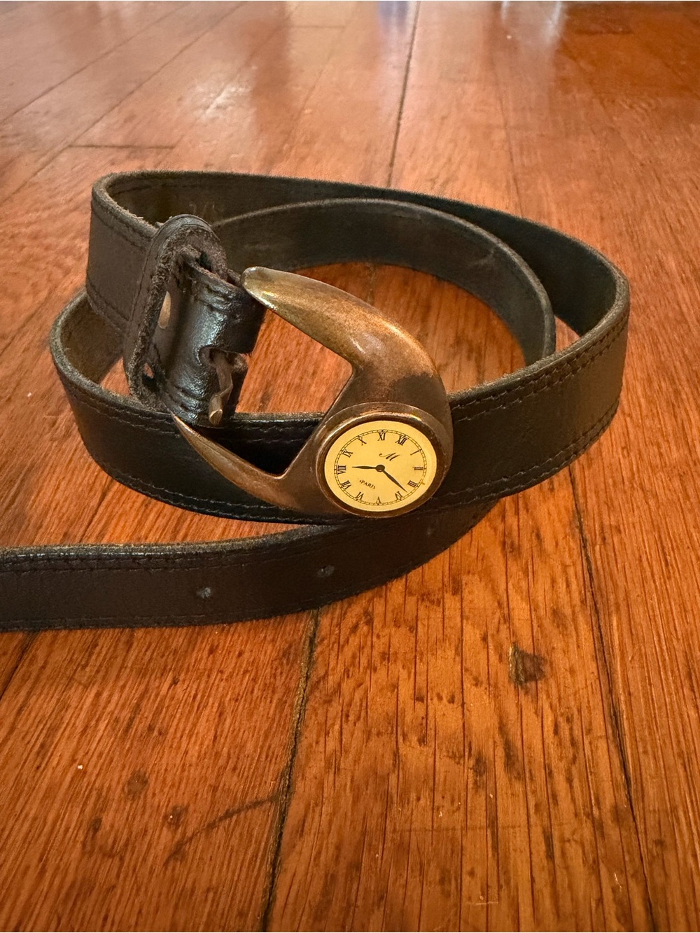Vintage Clock Belt